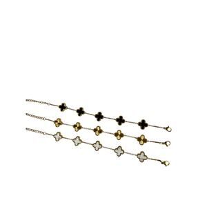 Tarnish Free Stainless Steel Clover Bracelets